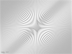 Optical, abstract math art and design in shades of grey for a fine art print, created using trigonometric functions.