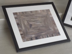 Mathematical design. A fine art print of the picture Pebble Spiral 1, created using trigonometric functions and polynomials.